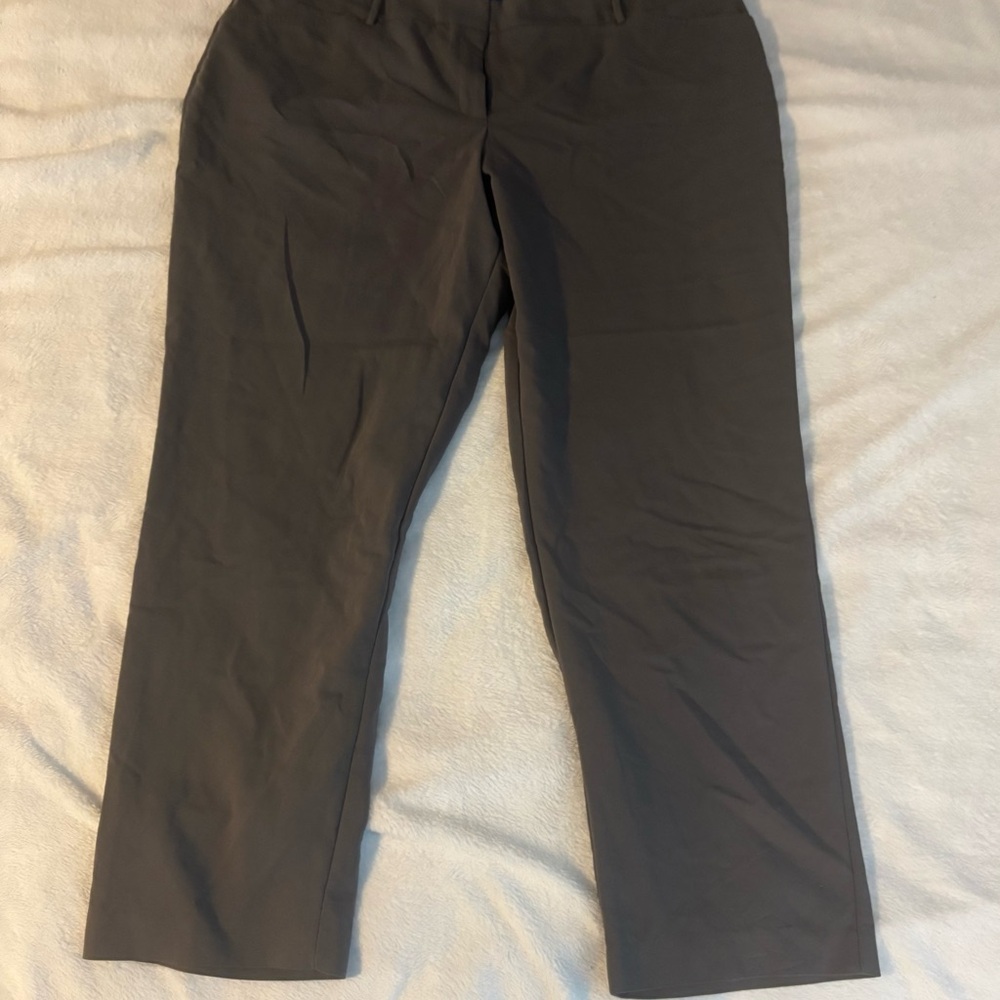 Apt. 9 Women's Gray Straight Leg Pants Size 22W